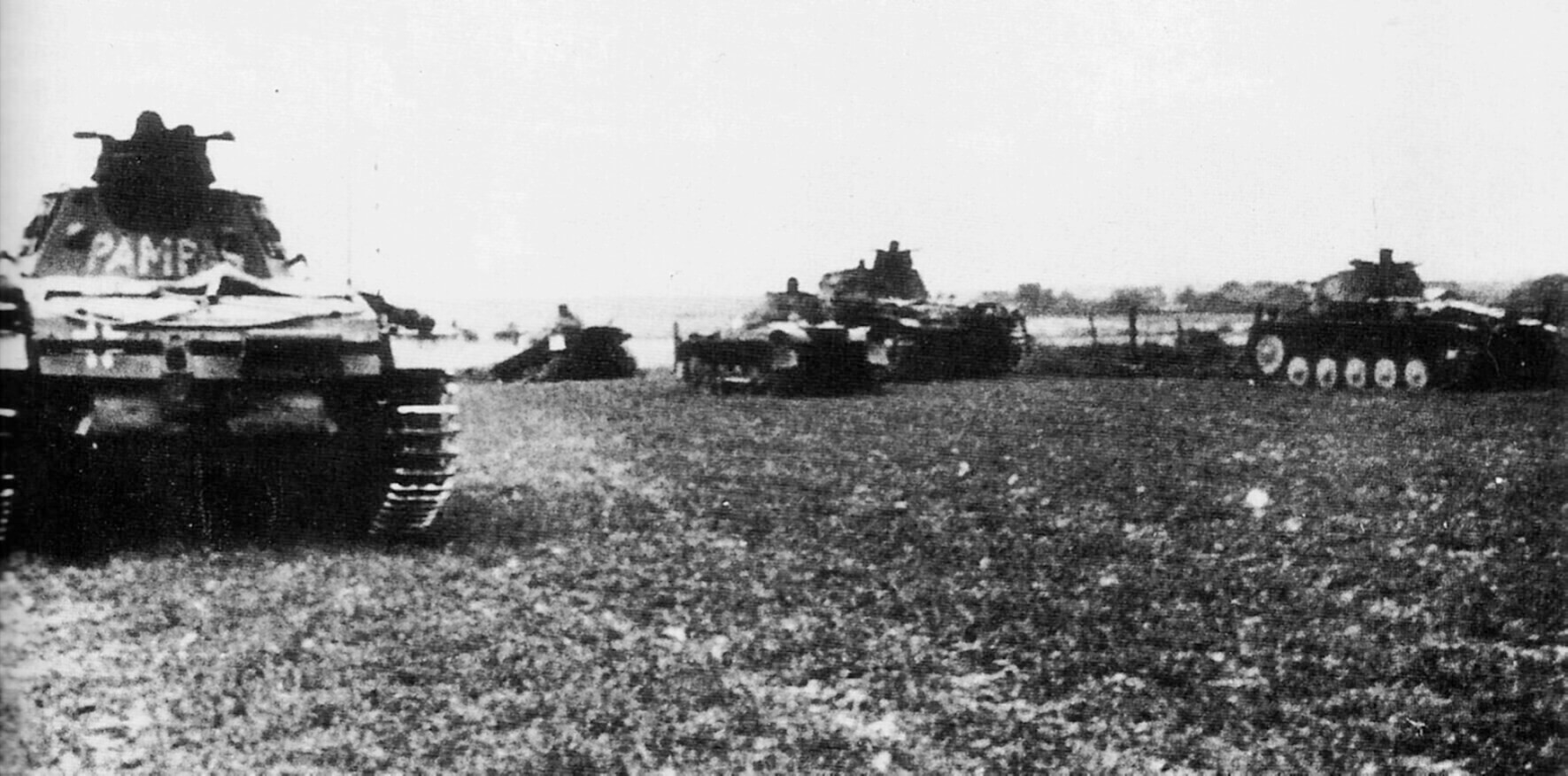 booj first tank battle 1940